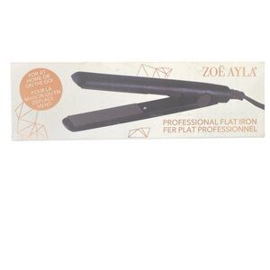 Zoe Ayla Travel Size Professional Mini Flat Iron Hair Straightener New, Open Box